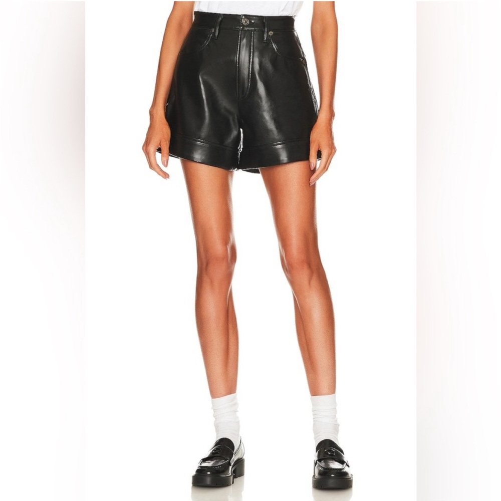 Agolde Recycled Leather Short Size 27
